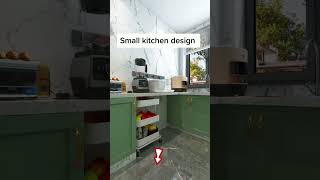 DESAIN DAPUR MINIMALIS UKURAN 2X3 | Desain kaum Milenial!!! #shorts #dapur #dapurminimalis