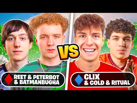 Reet Peterbot Bugha VS Clix Cold Ritual