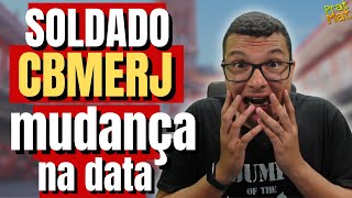 URGENTE !! MUDANÇA NA DATA DA PROVA DO CBMERJ 2025 BUSCA E SALVAMENTO ! E AGORA ?
