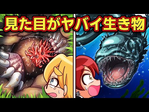 本当にいるヤバい見た目の生き物4選【アニメ】【マンガ】