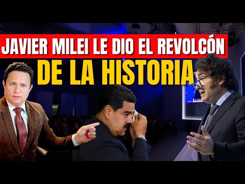 MADURO QUISO LUCIRSE PERO JAVIER MILEI  LE DIO SU REVOLCÓN 19/ 01/2024
