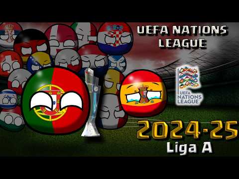 UEFA NATIONS LEAGUE  2024-25 | #countryballs