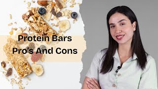 Protein bars - Pros and Cons With Nathalie | ألواح البروتين - الفوائد والأضرار مع نتالي