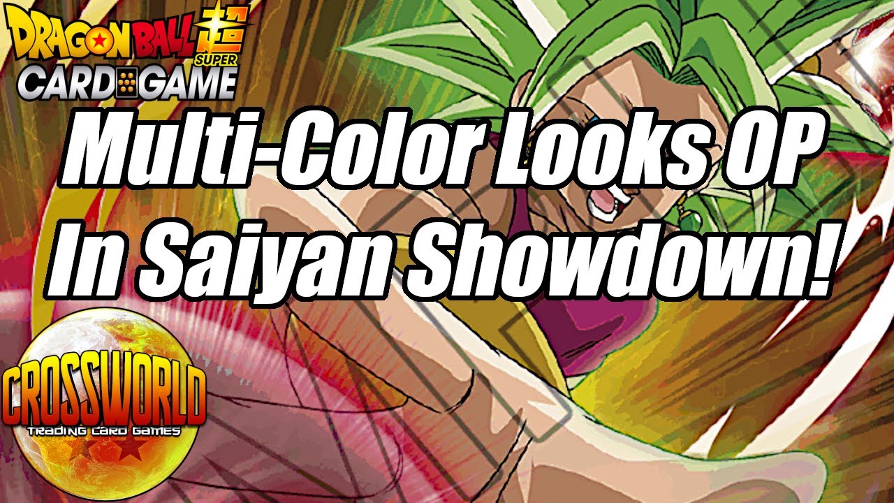 Multi-Color Looks OP in Saiyan Showdown! Big Boosts to Older Decks! - Dragon Ball Super Card Game