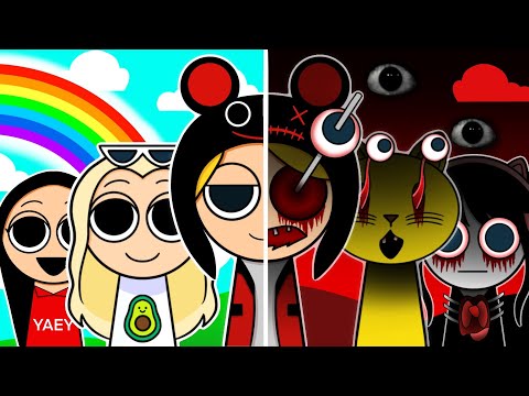 ALL YOUTUBERS BECAME SPRUNKI...