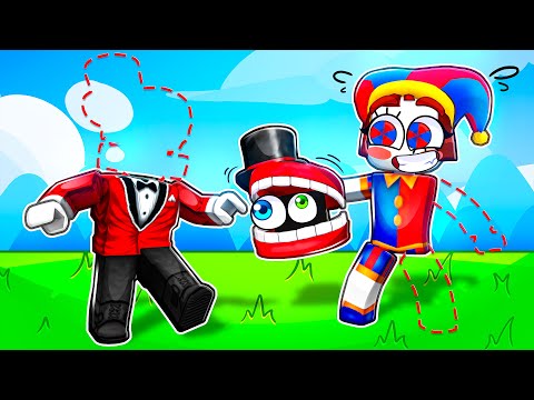 POMNI & JAX LOST THEIR BODY In ROBLOX! (The Amazing Digital Circus)