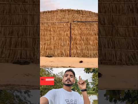 “খড় দিয়ে বানাল দারুণ বাড়ি! 🏠🔥 এত সুন্দর হবে ভাবতেই পারেননি 😲”