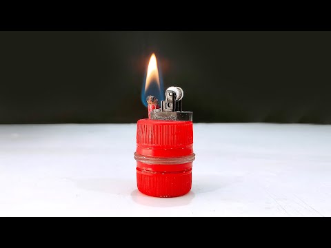 Make an amazing Lighter with plastic bottle