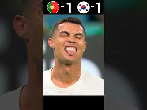 Portugal vs South Korea Imaginary Final Match Highlights #youtube #shorts #football