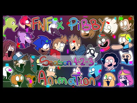 FNF X PIBBY (ALL PARTS S1-S2-S3) ~Friday Night Funkin~ [ANIMATION]