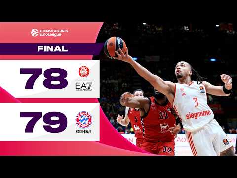 UNBELIEVABLE Last Shot MIRACLE | Armani Milan - FC Bayern Munich | BASKETBALL HIGHLIGHTS R17 2024-25