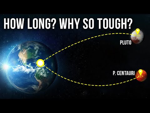 What Makes Traveling To Pluto And Alpha Centauri Difficult? How Long Would It Take Us?