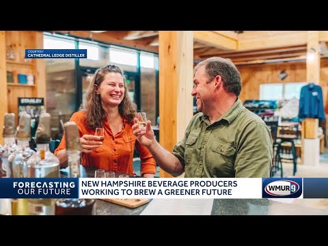YouTube video thumbnail: New Hampshire Beverage Producers Working to Brew a Greener Future