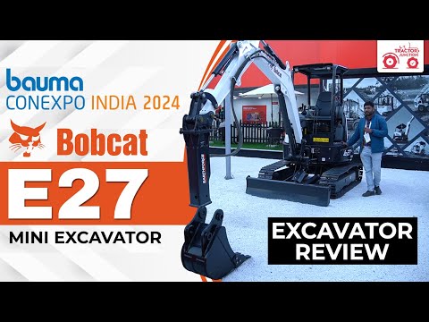 BAUMA CONEXPO 2024: BOBCAT E27 Mini Excavator Review | Tractor Junction | BOBCAT E27 MINI EXCAVATOR