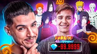 شحنت لمتابع 13,000💎.. هل تكفي لحرق ‏أحداث ￼ ناروتو❓🔥