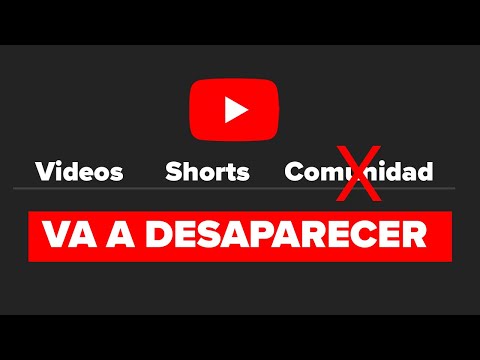 !Atención! Adiós a la Comunidad en YouTube 😱