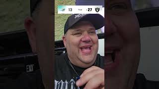 RAIDERS BEAT THE DOLPHINS