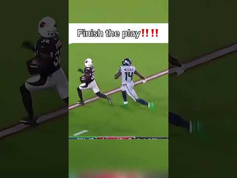 NFL finish the play moments
