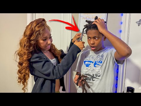 Big Sister PAID Little BROTHER To CUT His HAIR, What Happened Next Is Shocking