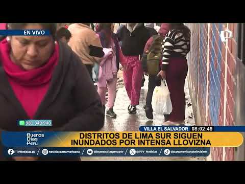 VES: padres envían a escolares con botas por lodo y barro tras llovizna