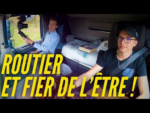 À bord d'un camion DAF XF 530 - Routier de l'extrême