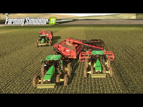 $20 Million Bank and 4k Cows Challenge US Flatlands #48 | FS 25 | Farming Simulator 25 Time Lapse |