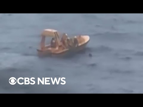YouTube video thumbnail: What we Know After dad Jumps off Disney Cruise to Rescue Daughter who Fell Overboard