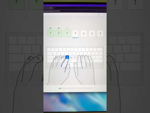 Training you to type #typing #keyboard #study