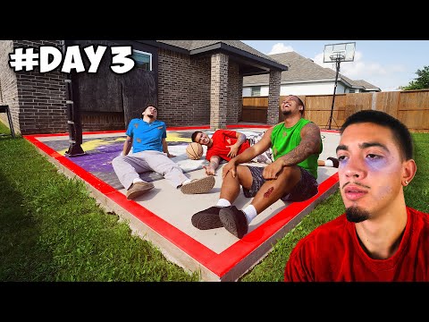 Last to Leave Backyard Basketball Court Wins $1,000! *EXTREMELY TOXIC*