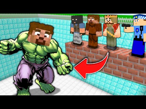 SÜPER KAHRAMAN FAKİR ÇUKURUNA DÜŞERSEN ÖLÜRSÜN! 😱 - Minecraft ZENGİN FAKİR HAYATI