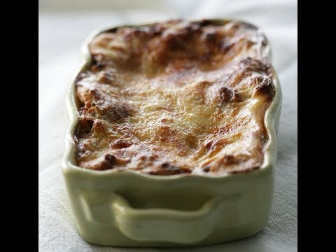 Лазанья с соусом бешамель