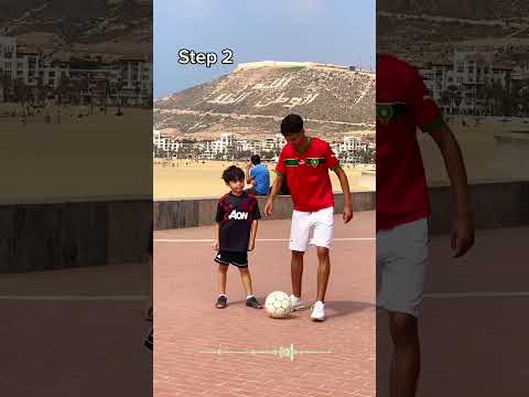 صدمني فتالي الفيديو😳 #footballskills #football #footballshorts