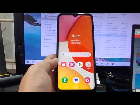 Samsung A14. Desbloqueio da conta Google.