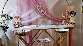 افكار متنوعة قد تحتاجينها في مناسباتك /تحضيرات سبوع مغربي / بوفيه عقيقة بنوتة #buffet #details