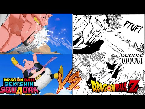 Speaking of Daima! Gekishin Squadra Majin Buu and Dabura Trailer Vs Manga