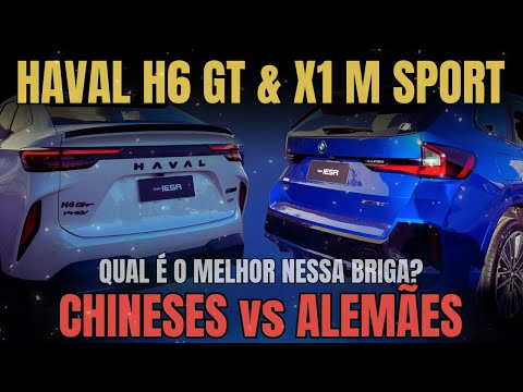 GWM HAVAL H6 GT ou BMW X1 M Sport? Qual é o Melhor SUV Premium na Faixa dos 350 Mil Reais?