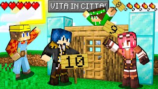 I MIEI AMICI VALUTANO LE MIE COSTRUZIONI! - VITA IN CITTA MINECRAFT ITA EP28