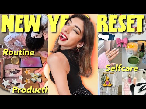 YEAR RESET VLOG 🎊 : Productivité, Rangement & Projets 2025 !