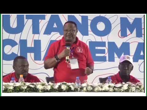 LISSU AMCHANA MBOWE "HAUWEZI KUKIMBIA CHAMA KATIBA INAKUBANA"