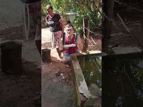 A vó estava sofrendo, tive que ajudar!