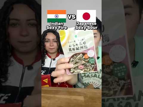 🇯🇵Japanese Sexy Snack vs 🇮🇳Indian Sexy Snack