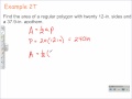 Properties of Regular Polygons