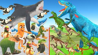 Animal Epic Battle - Dinosaurs vs Brainrot Animals | Animal Revolt Battle Simulator