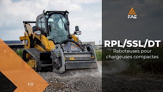 Vidéo - FAE RPL/SSL/DT - Raboteuse à double transmission pour asphalte ou ciment pour chargeuses compactes de 90 à 135 ch