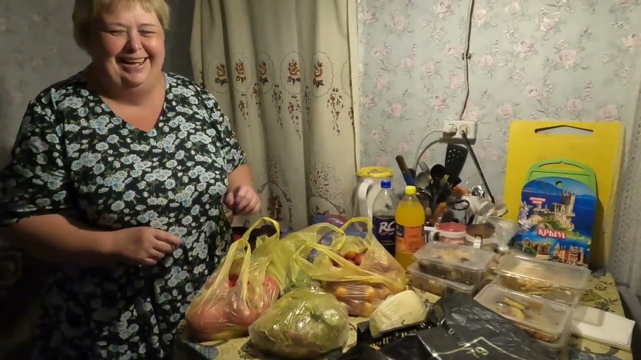 Возвращаемся на дачу ночью. Утренний завтрак
