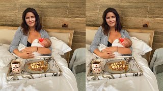 Katrina Kaif's First Look blessed with a Baby secretly delivering her Baby with Vicky Kaushal!