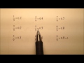 Converting Repeating Decimals to Fractions