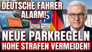 Deutsche Fahrer WARNUNG! Neue Parkregeln gelten  – Hohe Bußgelder drohen!