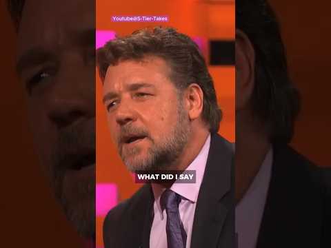 Russell Crowe Tells Henry Cavill’s Origin Story ! #shorts #henrycavill #russelcrowe