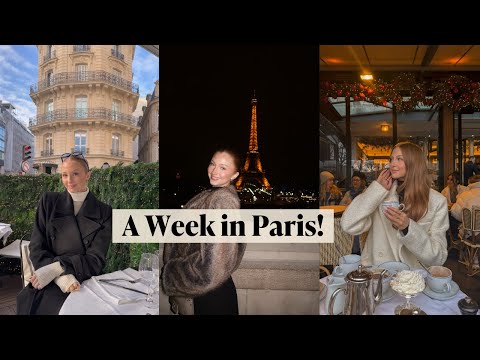 Girls Trip in Paris! Spend the week with me 💗